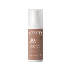 BIO Tenirana krema za sončenje za obraz, SPF30, zlata, 50 ml
