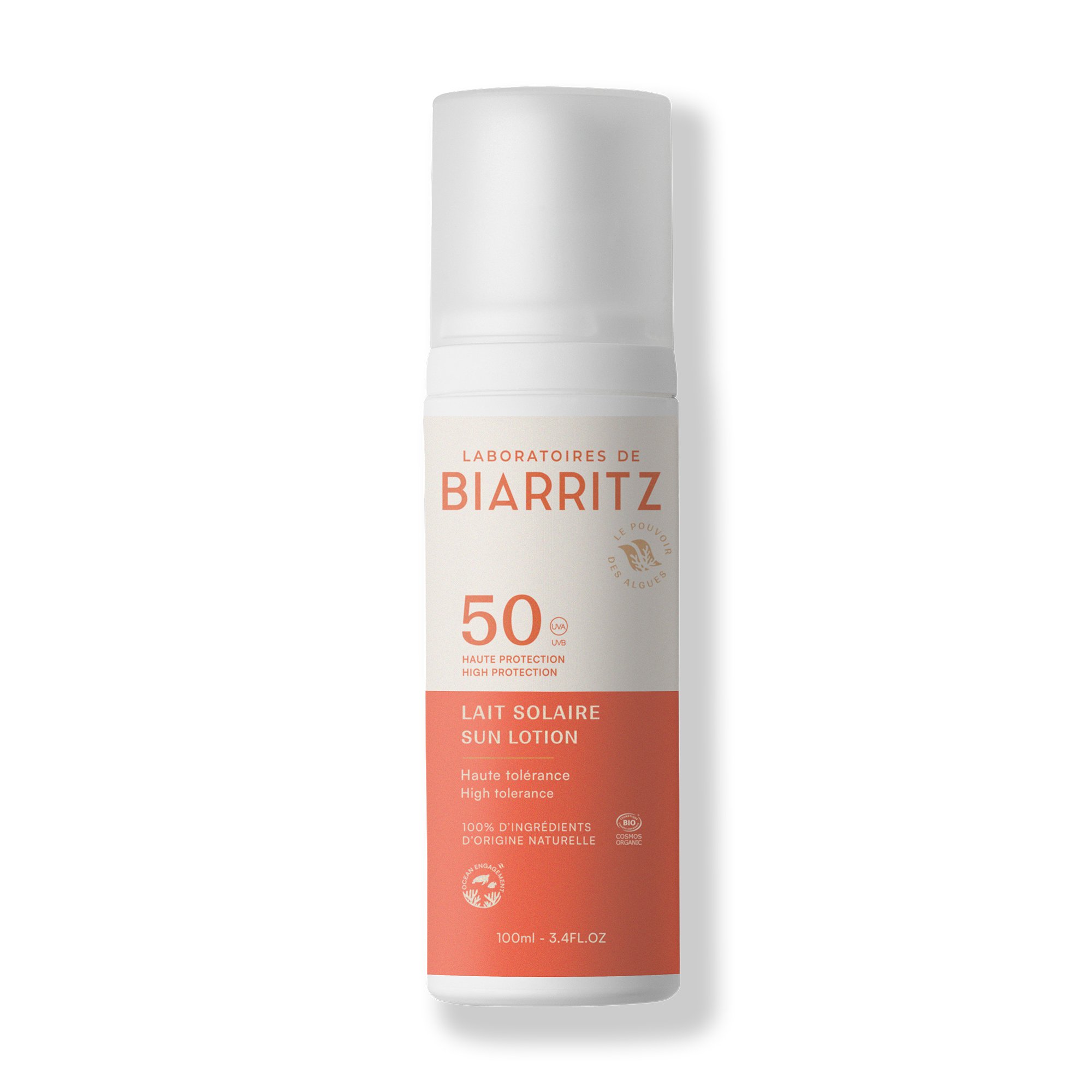BIO Mleko za sončenje SPF50, 100 ml